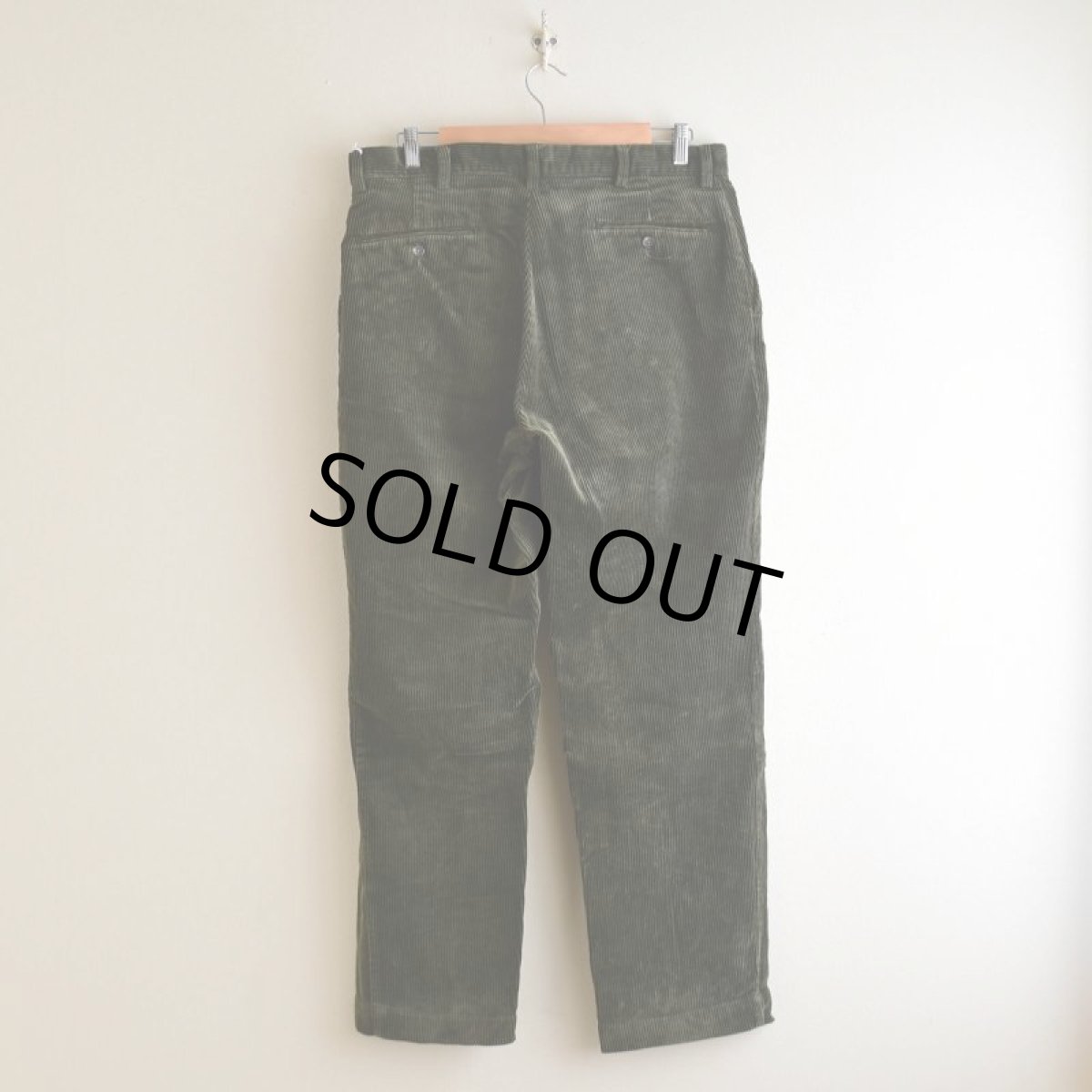画像2: Polo by RalphLauren 太畝コーデュロイパンツ　 表記34×30  (2)