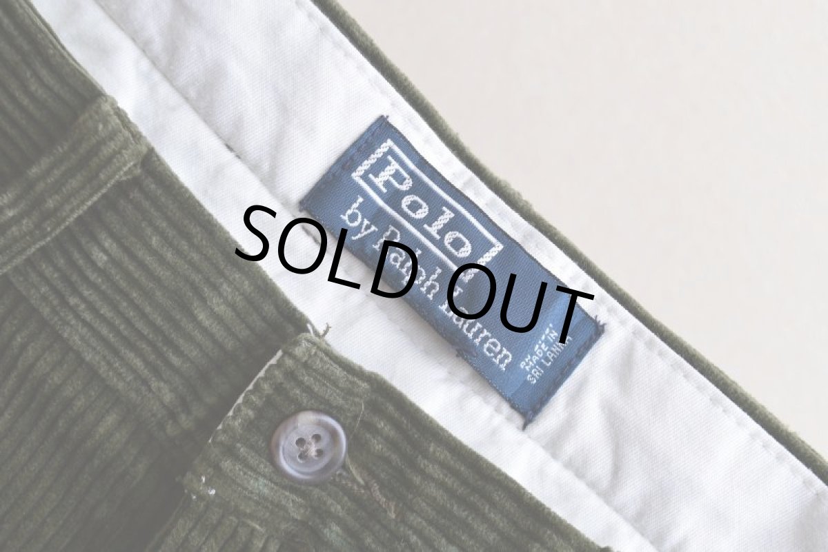 画像4: Polo by RalphLauren 太畝コーデュロイパンツ　 表記34×30  (4)