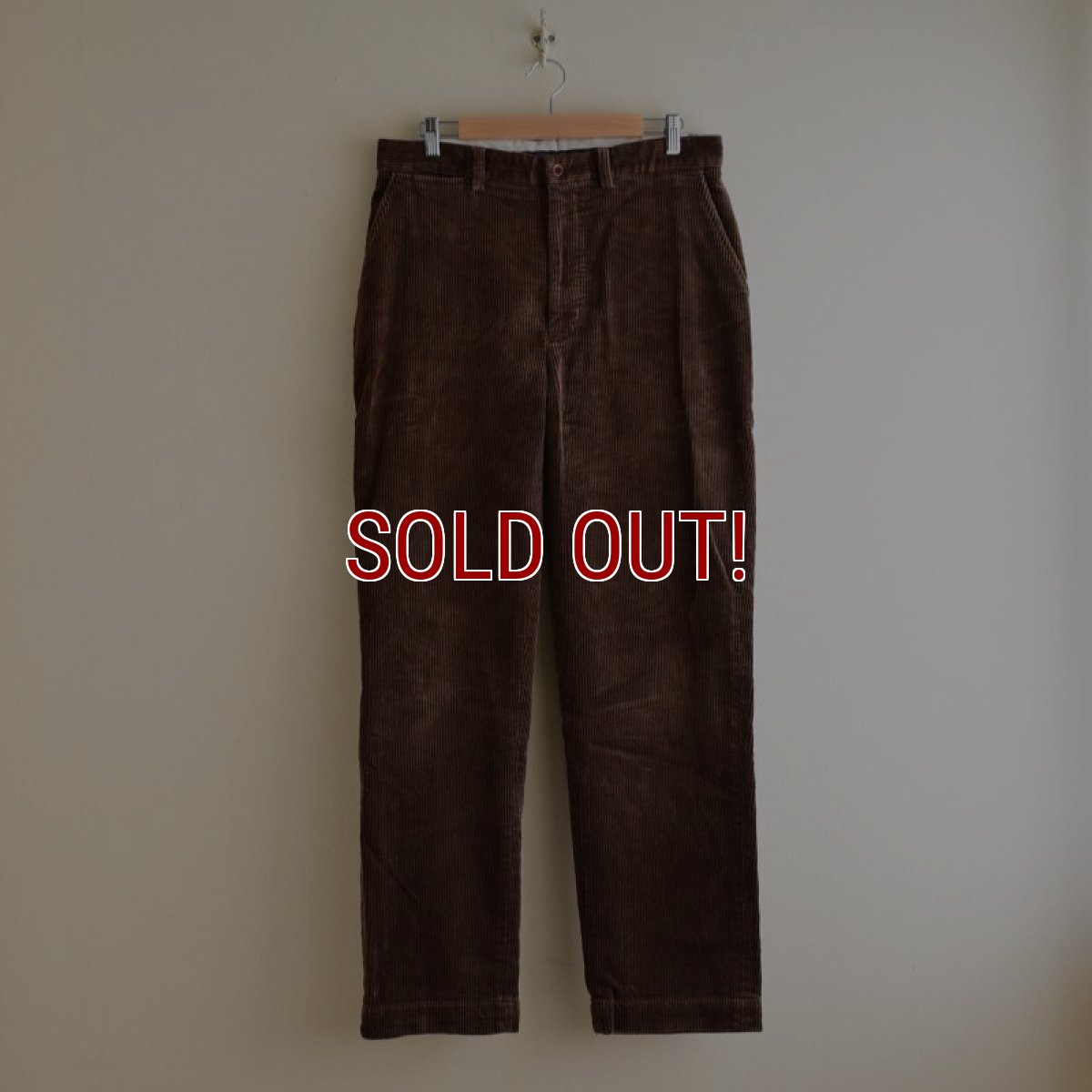 画像1: Polo by RalphLauren 太畝コーデュロイパンツ　  "PROSPECT PANT"　 表記33×32  (1)
