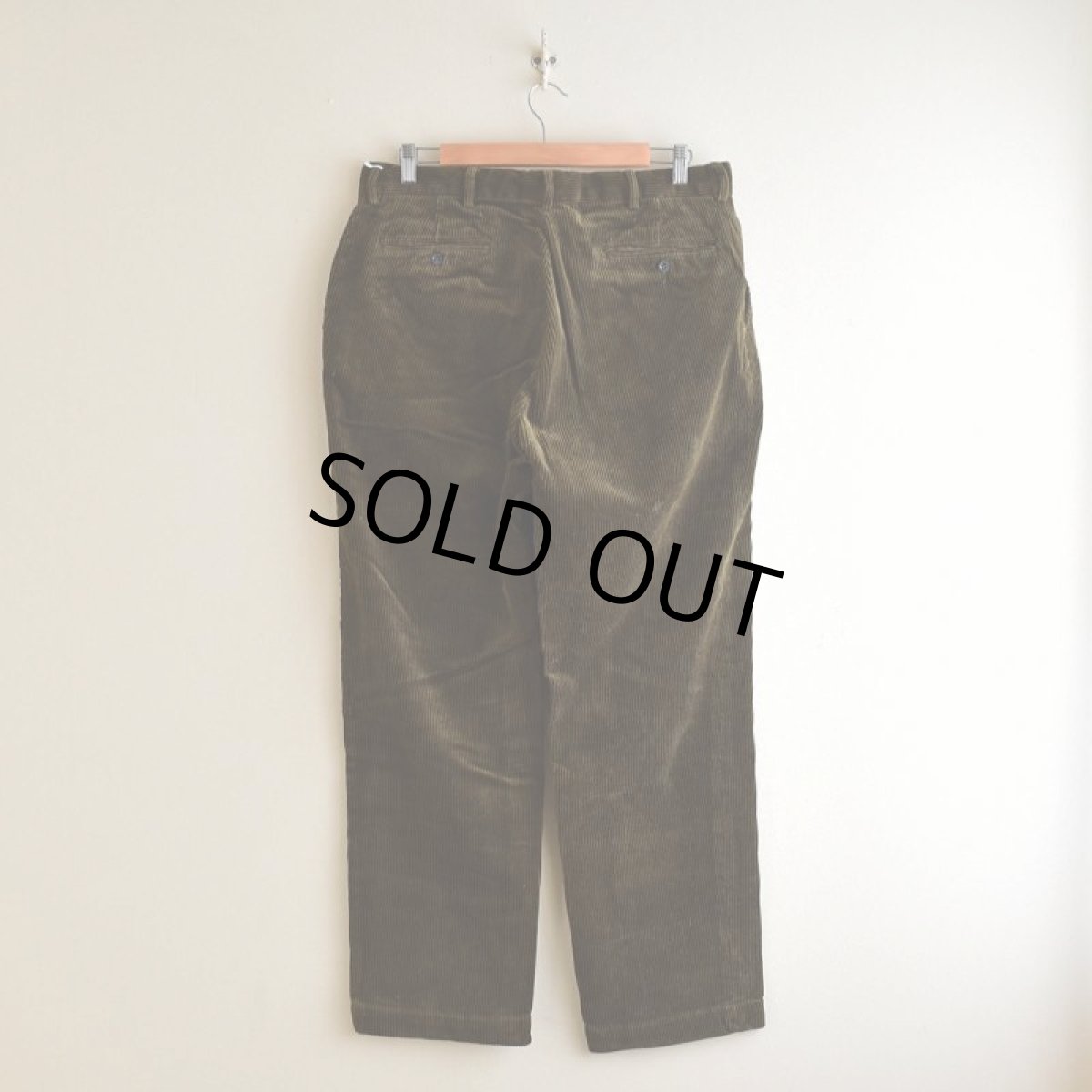 画像2: Polo by RalphLauren 太畝コーデュロイパンツ　 表記36×30  (2)