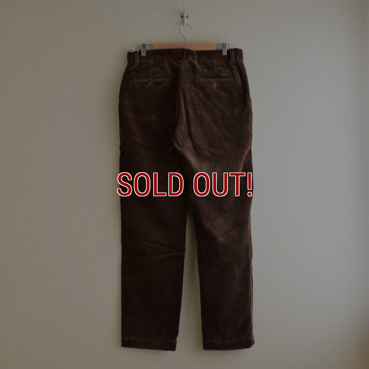 画像2: Polo by RalphLauren 太畝コーデュロイパンツ　  "PROSPECT PANT"　 表記33×32  (2)