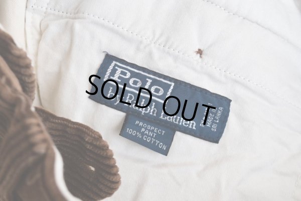 画像4: Polo by RalphLauren 太畝コーデュロイパンツ　  "PROSPECT PANT"　 表記33×32 