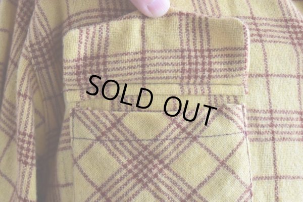 画像10: 1940s CHIPPEWA ウールシャツ　 実寸L 