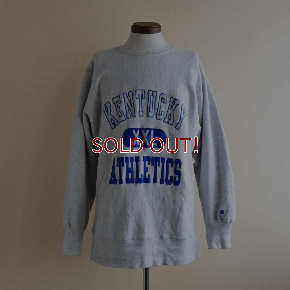 画像1: 1990s Champion リバースウィーブスウェット　 "KENTUCKY ATHLETICS"　 表記XL  (1)
