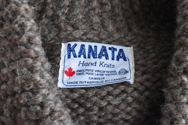 画像5: KANATA トナカイ柄カウチンセーター　 "MADE IN CANADA"　 実寸L 