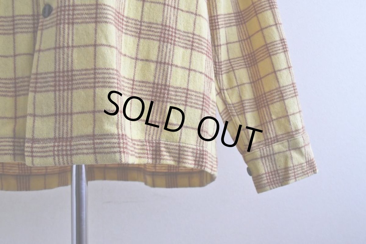 画像12: 1940s CHIPPEWA ウールシャツ　 実寸L  (12)