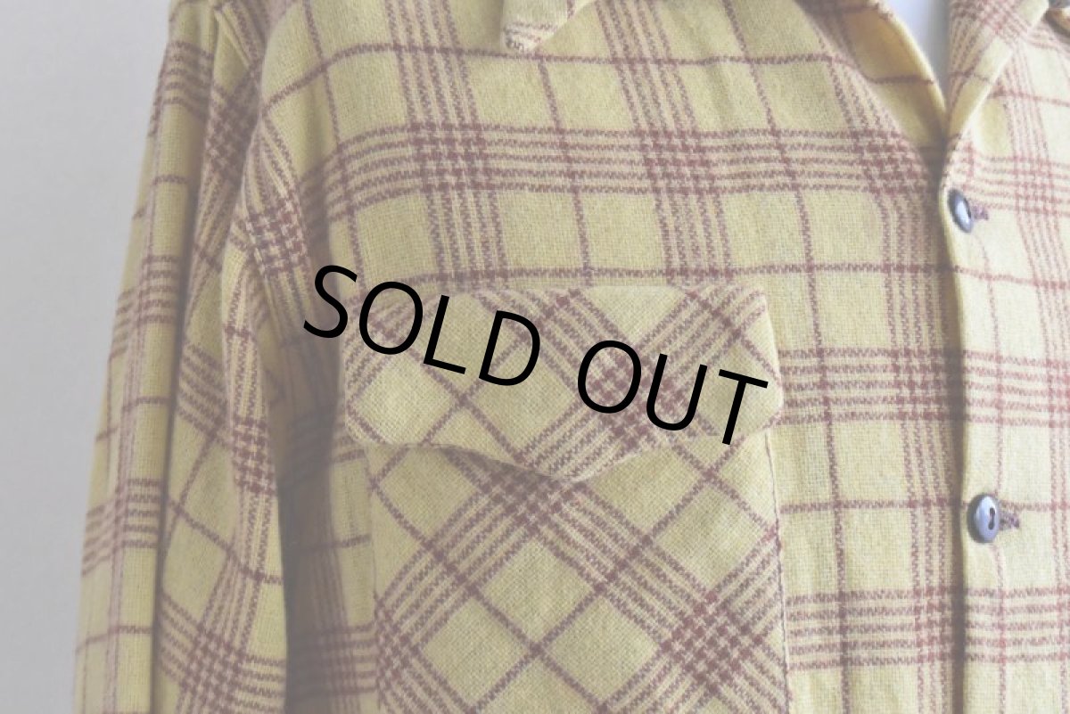 画像9: 1940s CHIPPEWA ウールシャツ　 実寸L  (9)