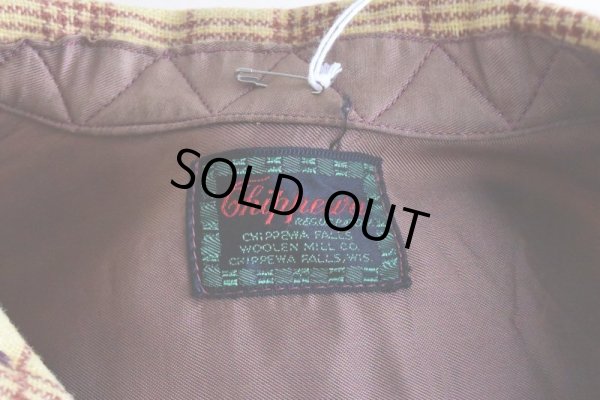 画像5: 1940s CHIPPEWA ウールシャツ　 実寸L 