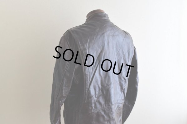 画像21: 1970s Lesco LEATHERS シングルライダースジャケット  表記42