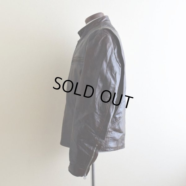 画像4: 1970s Lesco LEATHERS シングルライダースジャケット  表記42
