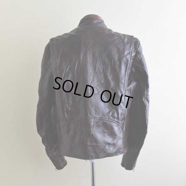 画像3: 1970s Lesco LEATHERS シングルライダースジャケット  表記42