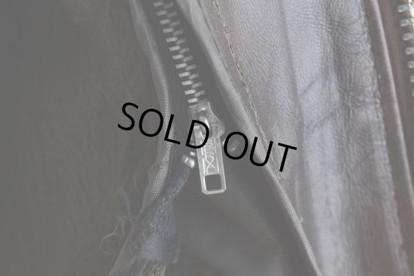 画像23: 1970s Lesco LEATHERS シングルライダースジャケット  表記42