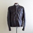 画像1: 1970s Lesco LEATHERS シングルライダースジャケット　<br>表記42<br> (1)