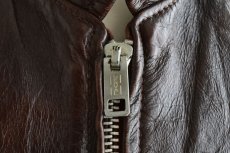 画像10: 1970s Lesco LEATHERS シングルライダースジャケット　 表記42  (10)