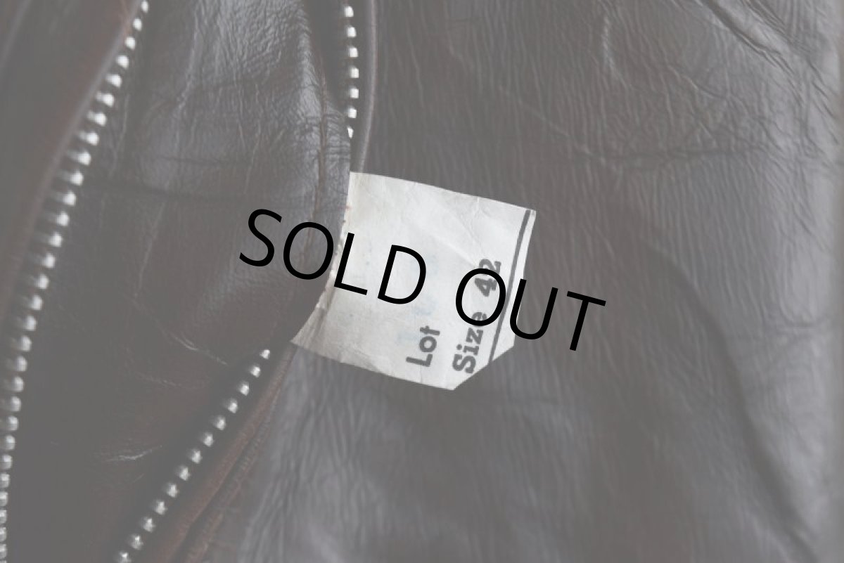 画像14: 1970s Lesco LEATHERS シングルライダースジャケット　 表記42  (14)