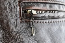 画像12: 1970s Lesco LEATHERS シングルライダースジャケット　 表記42  (12)