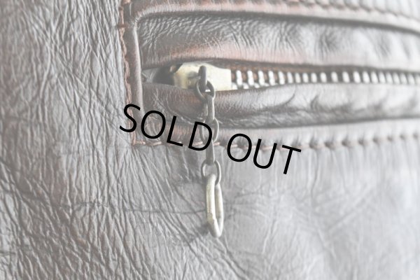 画像12: 1970s Lesco LEATHERS シングルライダースジャケット  表記42