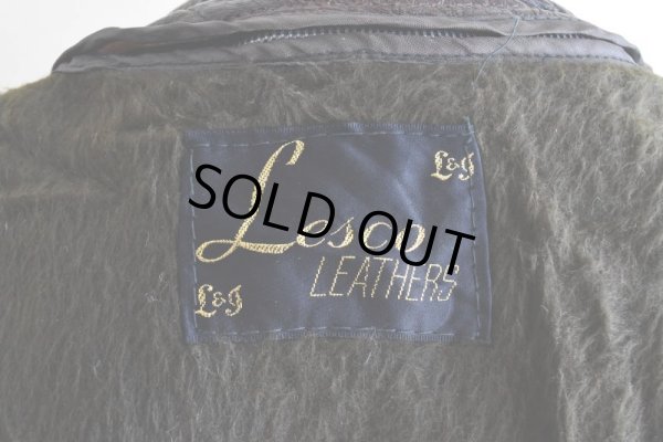 画像6: 1970s Lesco LEATHERS シングルライダースジャケット  表記42
