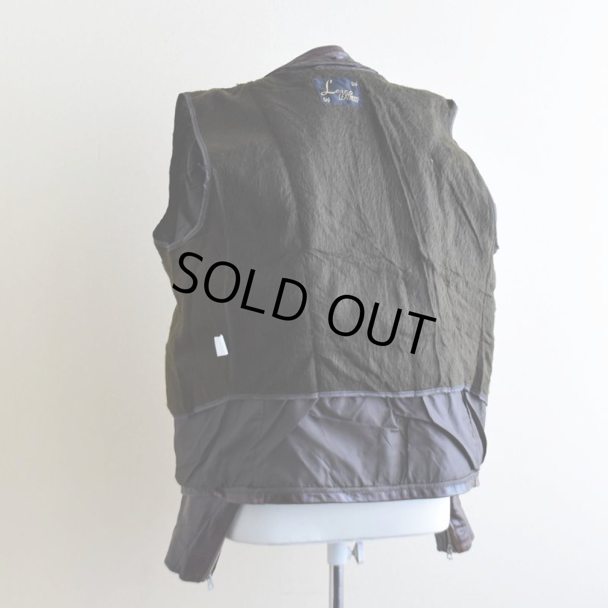 画像5: 1970s Lesco LEATHERS シングルライダースジャケット　 表記42  (5)