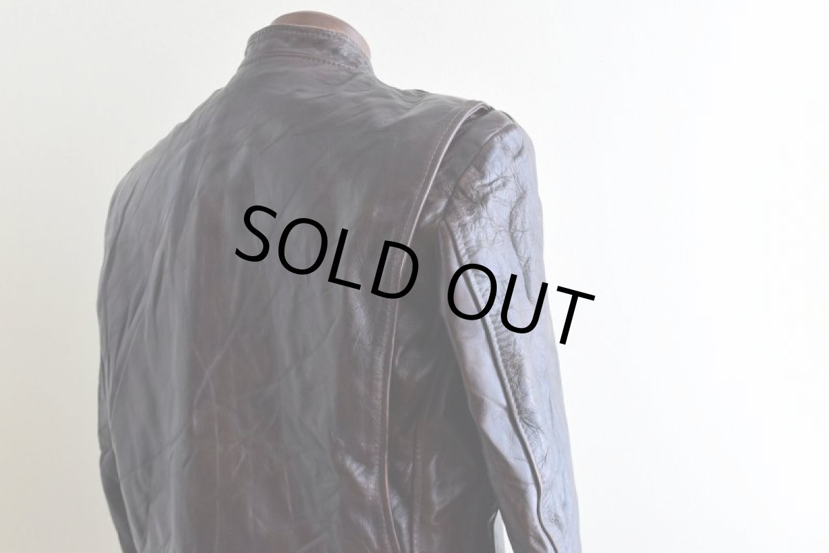 画像20: 1970s Lesco LEATHERS シングルライダースジャケット　 表記42  (20)