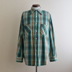 画像1: 1970s NORTHWAY ヘビーネルシャツ　 "MADE IN USA"　 実寸L  (1)