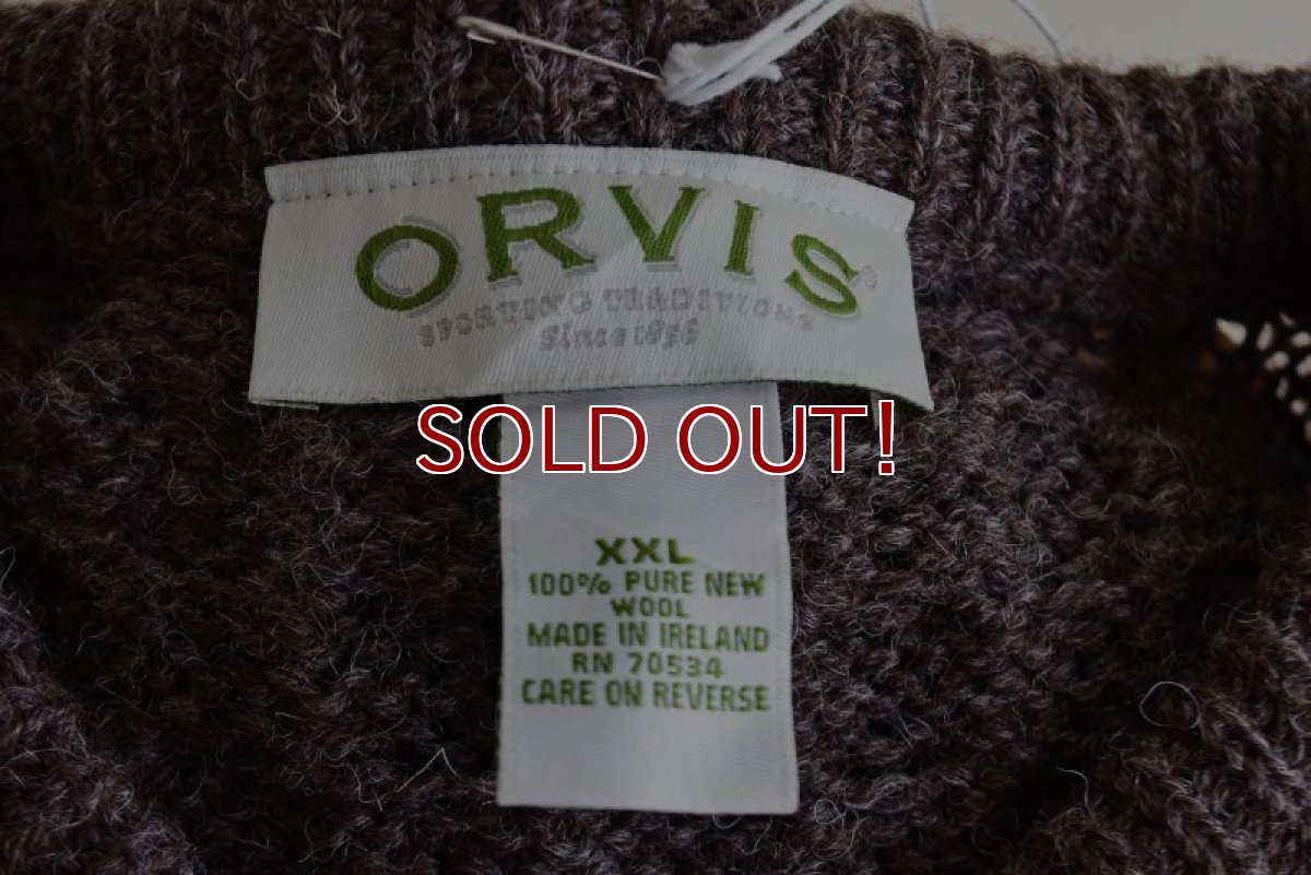 画像5: 1990s ORVIS フィッシャーマンセーター　 "MADE IN IRELAND"　 表記XXL  (5)