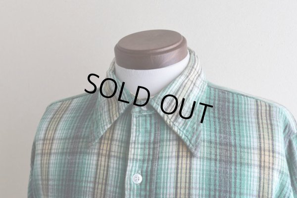 画像7: 1970s NORTHWAY ヘビーネルシャツ  "MADE IN USA"  実寸L