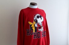 画像6: 1970-80s ARTEX SNOOPY JOE COOL クリスマス スウェット 　 "MADE IN USA"　 表記M  (6)