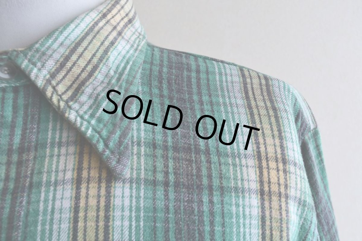 画像8: 1970s NORTHWAY ヘビーネルシャツ　 "MADE IN USA"　 実寸L  (8)