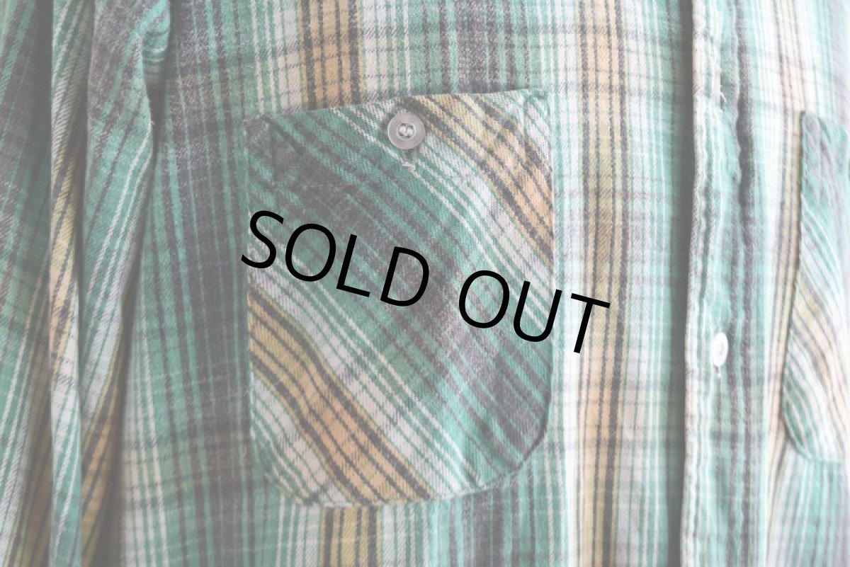 画像9: 1970s NORTHWAY ヘビーネルシャツ　 "MADE IN USA"　 実寸L  (9)