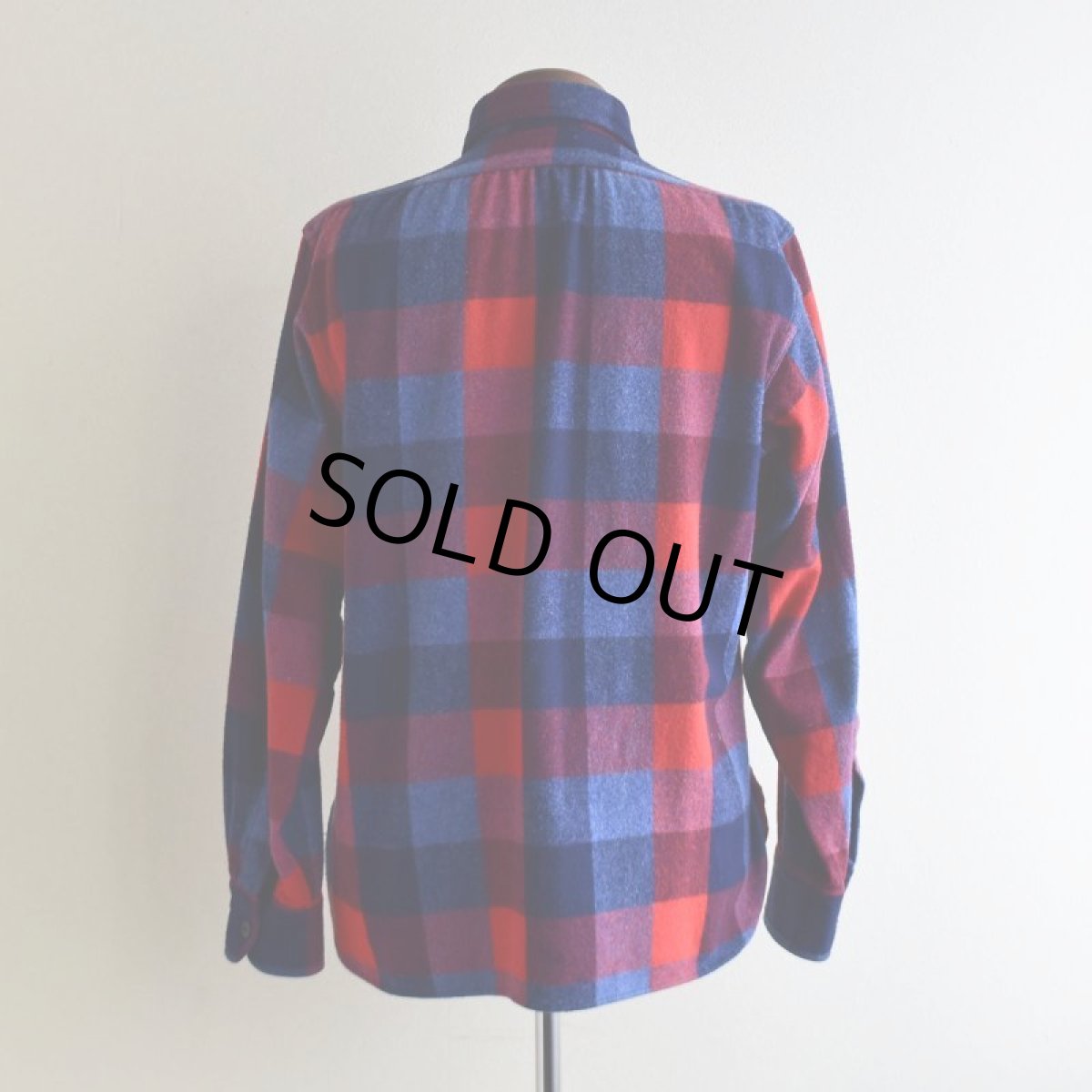 画像3: 1940s McGREGOR マチ付きウールシャツ　 表記M  (3)