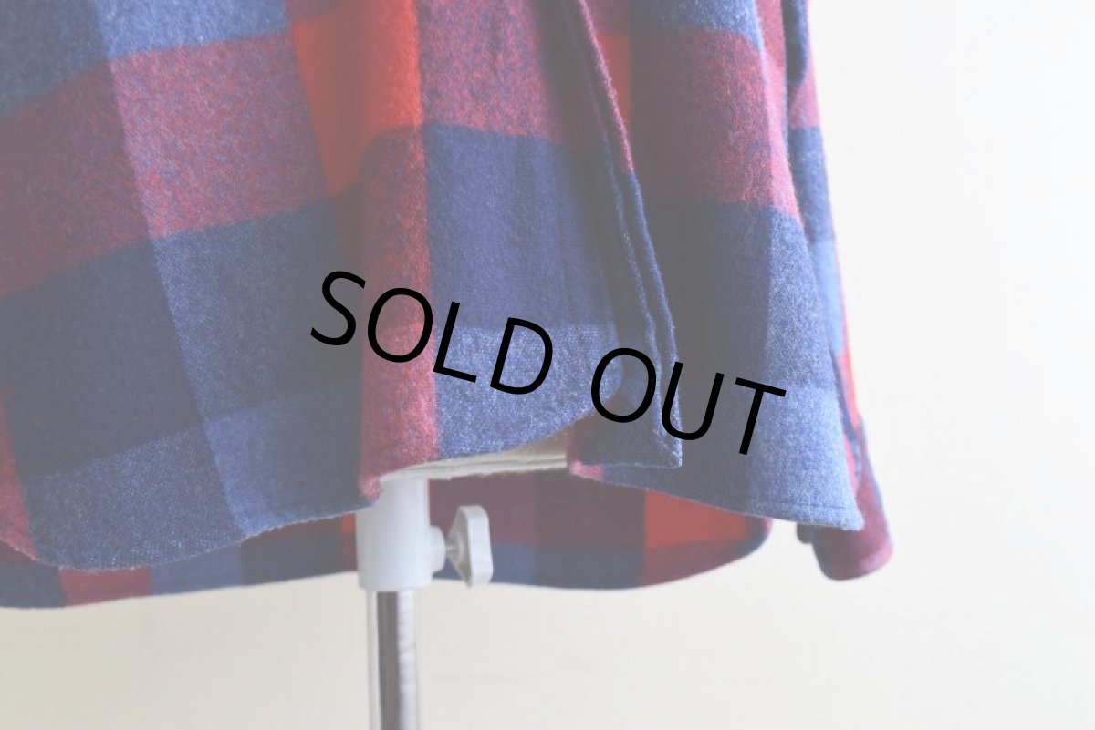 画像14: 1940s McGREGOR マチ付きウールシャツ　 表記M  (14)