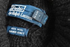 画像13: Polo by RalphLauren 雪柄ウールセーター　 "HAND KNIT"　 表記L  (13)