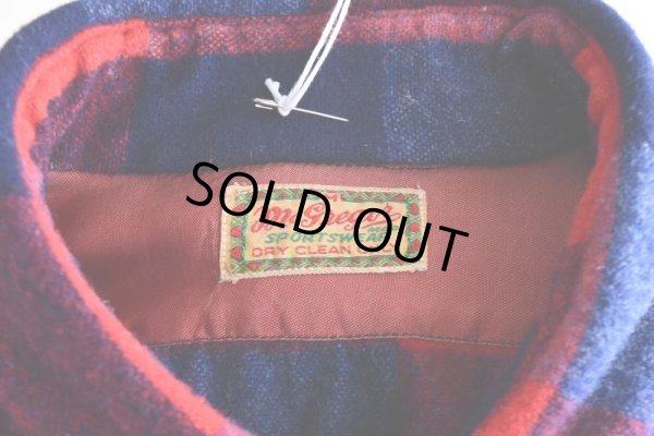 画像5: 1940s McGREGOR マチ付きウールシャツ　 表記M 