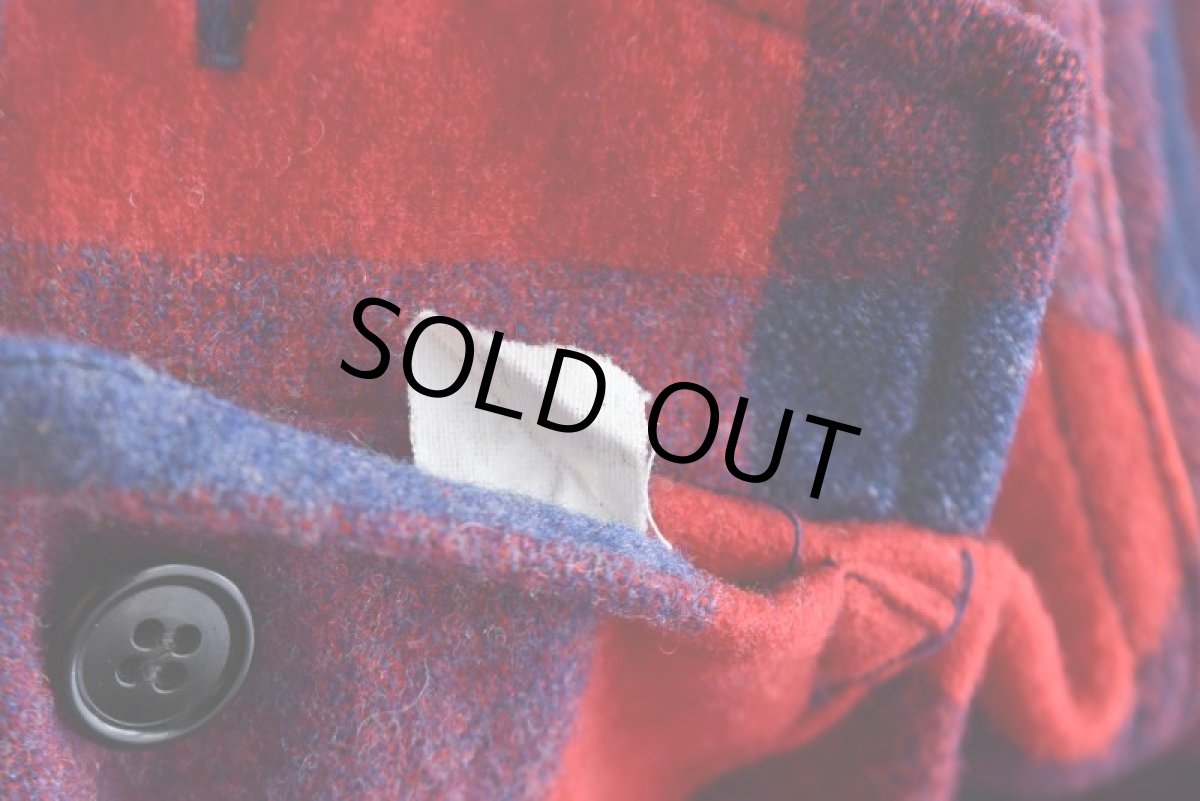 画像10: 1940s McGREGOR マチ付きウールシャツ　 表記M  (10)