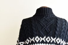 画像12: Polo by RalphLauren 雪柄ウールセーター　 "HAND KNIT"　 表記L  (12)
