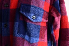 画像9: 1940s McGREGOR マチ付きウールシャツ　 表記M  (9)