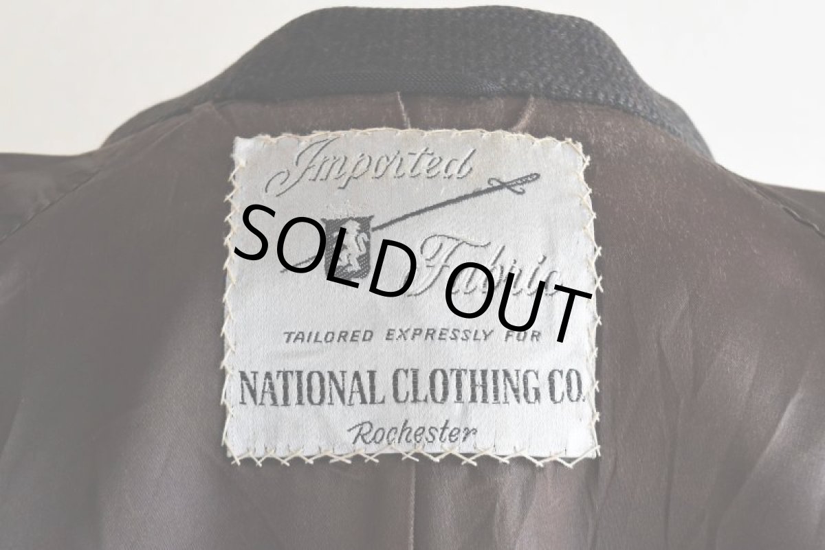 画像6: 1960s NATIONAL CLOTHING Co. ウールコート 　 実寸L  (6)