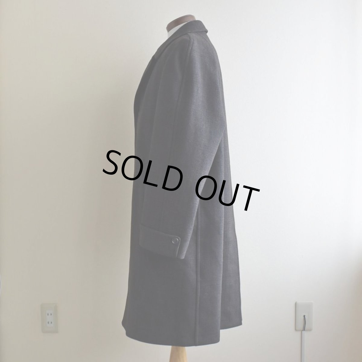 画像4: 1960s NATIONAL CLOTHING Co. ウールコート 　 実寸L  (4)