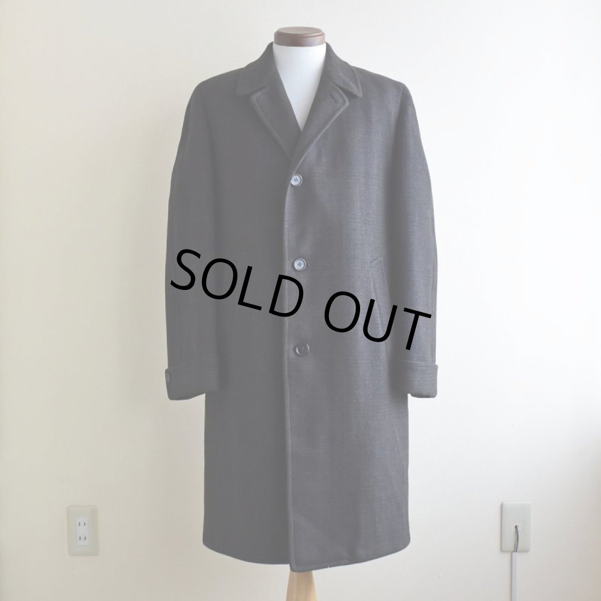 画像1: 1960s NATIONAL CLOTHING Co. ウールコート 　 実寸L  (1)