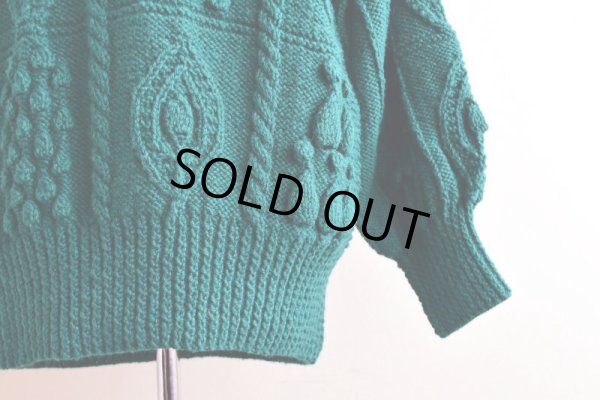 画像11: Athena Designs アランセーター　 "MADE IN IRELAND"　 実寸L 