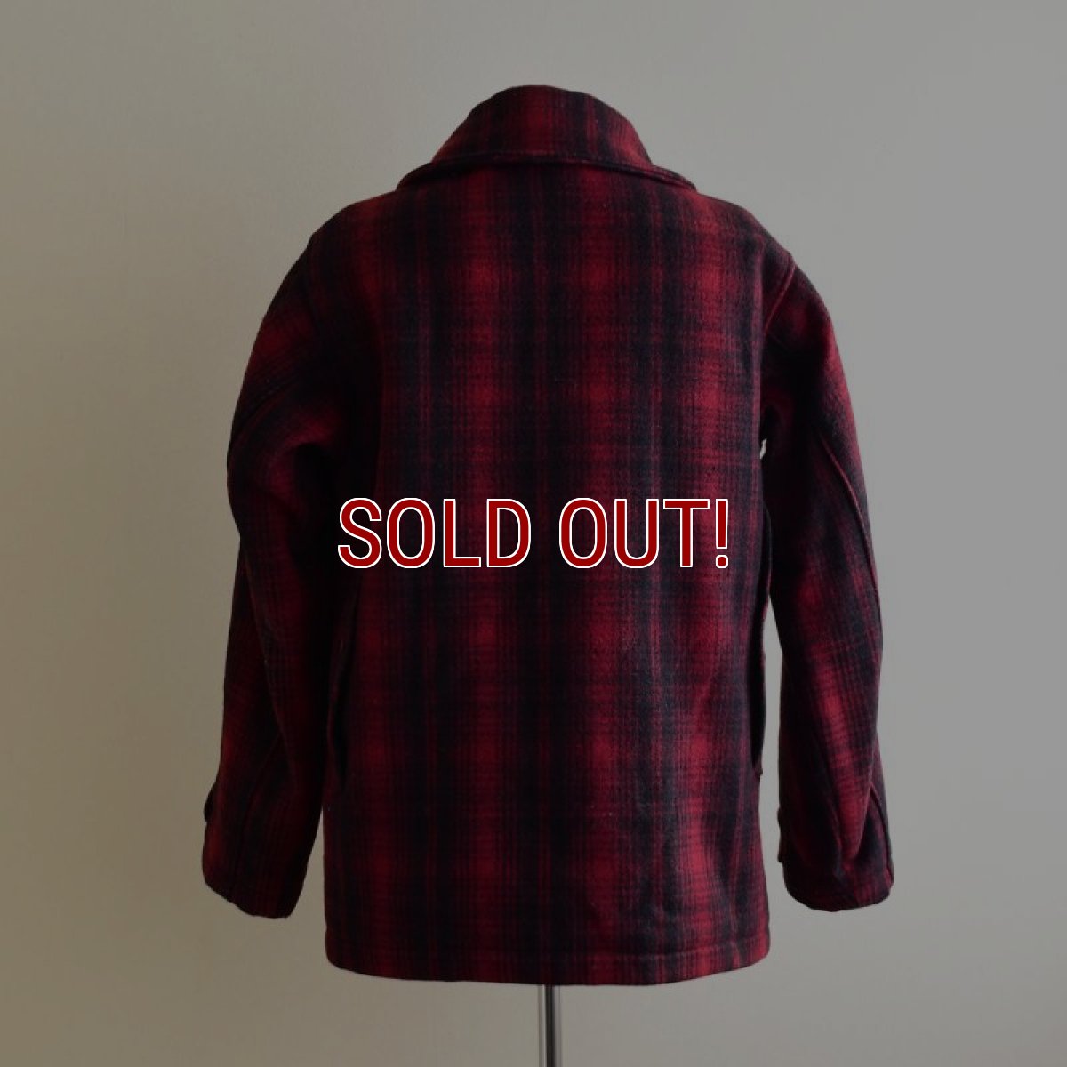 画像3: 1940s Woolrich マッキーノジャケット 　 表記38  (3)