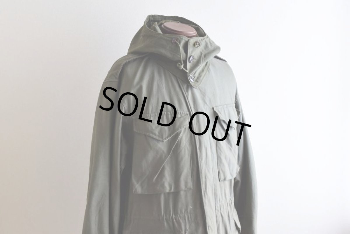 画像8: 1940s US.ARMY M-43 フィールドジャケット　 "フード付き" 　 表記38R  (8)