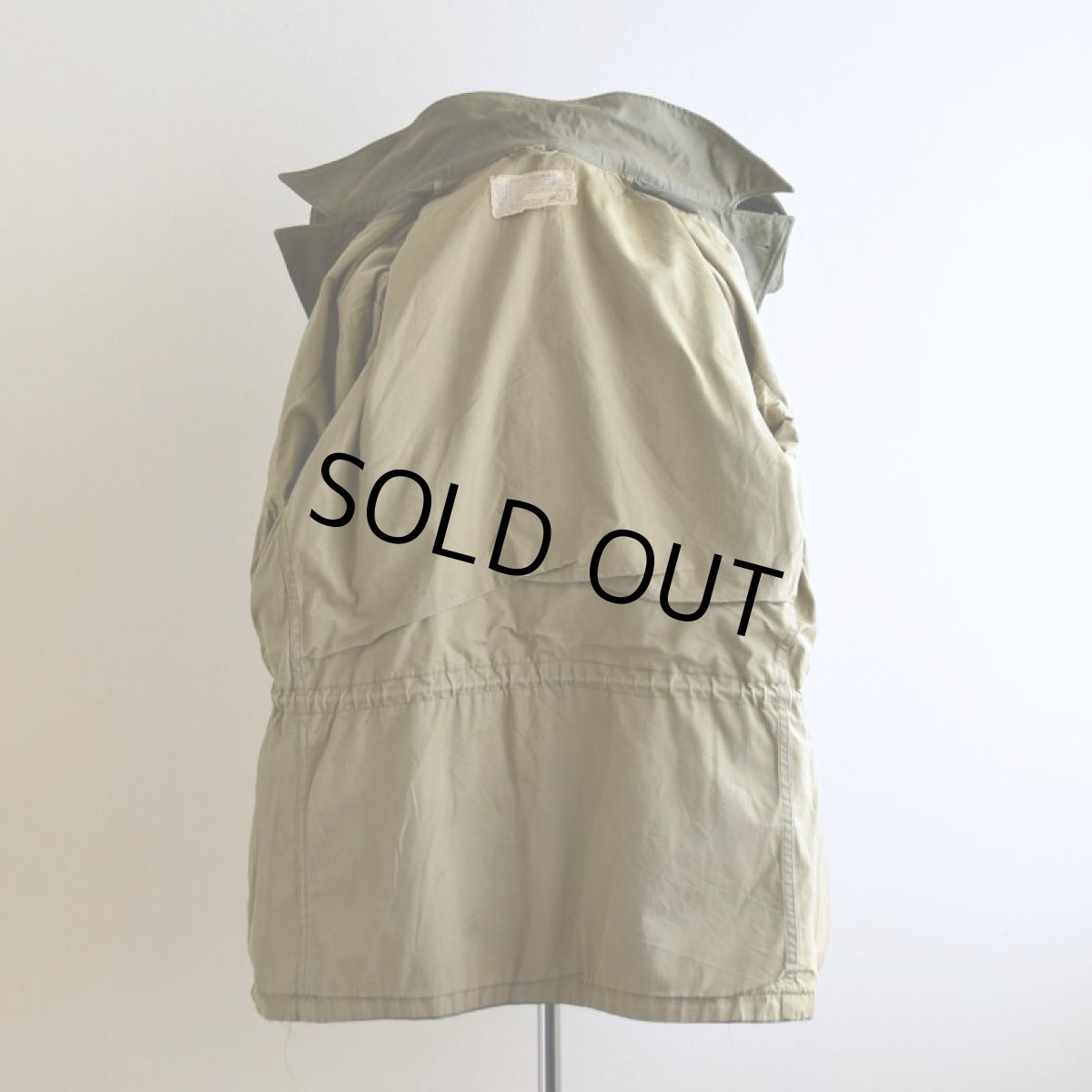 画像5: 1940s US.ARMY M-43 フィールドジャケット　 "フード付き" 　 表記38R  (5)