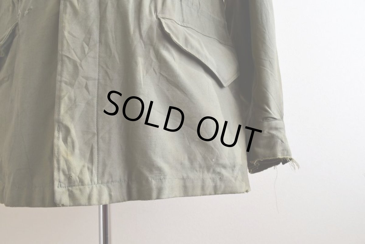 画像17: 1940s US.ARMY M-43 フィールドジャケット　 "フード付き" 　 表記38R  (17)