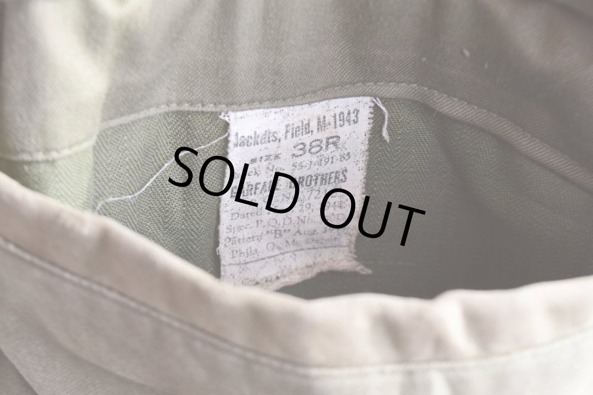 画像16: 1940s US.ARMY M-43 フィールドジャケット　 "フード付き" 　 表記38R  (16)