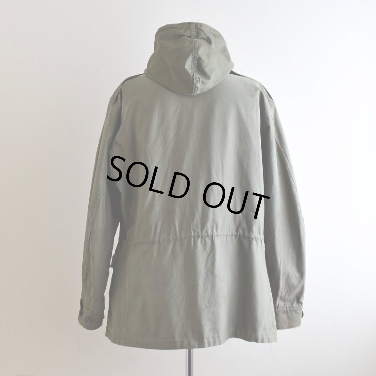 画像3: 1940s US.ARMY M-43 フィールドジャケット　 "フード付き" 　 表記38R  (3)