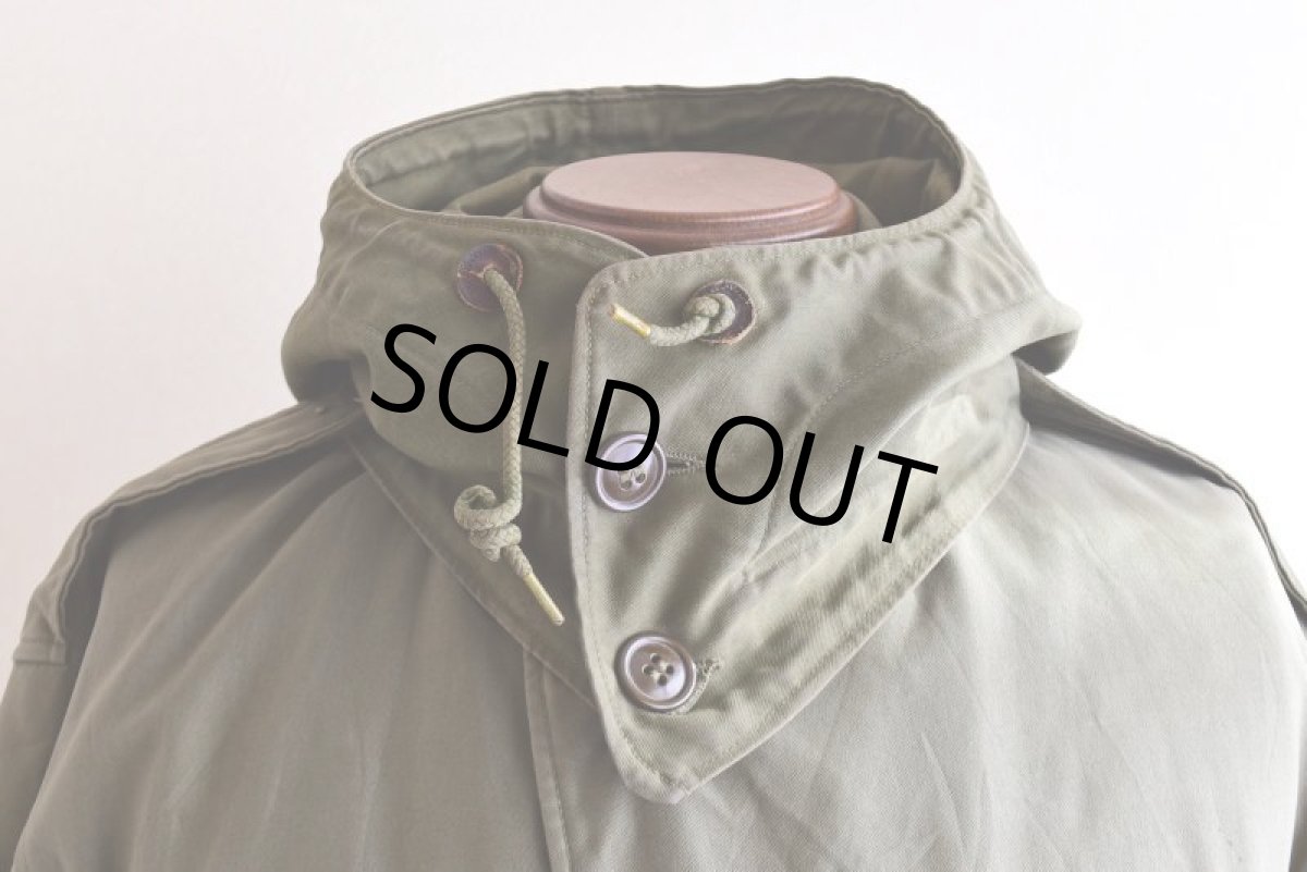 画像13: 1940s US.ARMY M-43 フィールドジャケット　 "フード付き" 　 表記38R  (13)