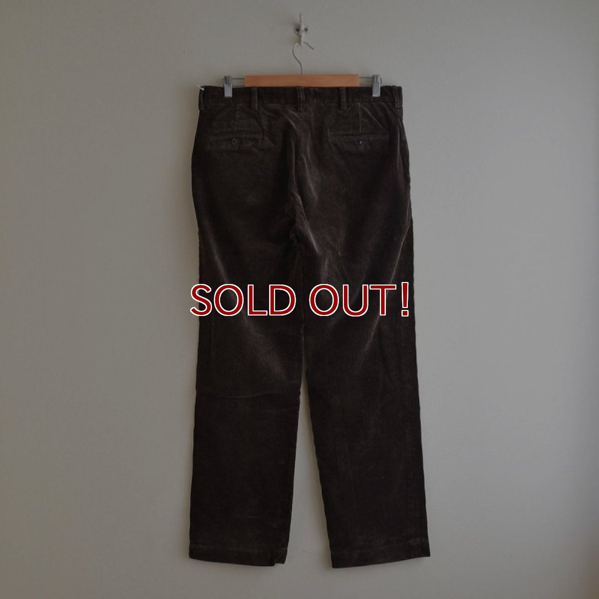 画像2: Polo by RalphLauren 太畝コーデュロイパンツ　  "PRESTON PANT"　 表記34×32  (2)