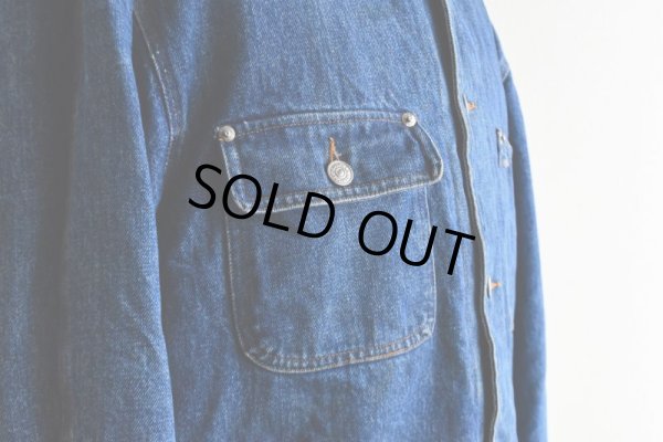 画像10: 1980-90s Polo RALPH LAUREN 裏ブランケット付きデニムジャケット　  "MADE IN USA"　 表記XL 